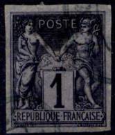 #35# COLONIES GENERALES N° 37 Avec Oblitération Américaine - Sage