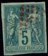 #35# COLONIES GENERALES N° 31 Oblitéré Losange De Points Rouges (Réunion) - Sage