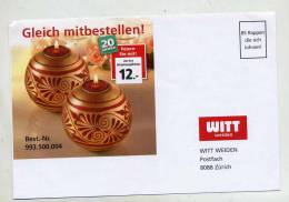 Enveloppe Illustrée Bougie Witt - Sonstige & Ohne Zuordnung