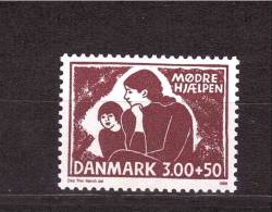 DENMARK 1988 Council Of Young Mother Michel Cat N° 929  Mint No Gum - Ungebraucht