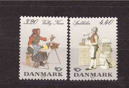 DENMARK 1989 NORDEN 89 Tradional Dress Michel Cat N° 947/48  Mint No Gum - Unused Stamps