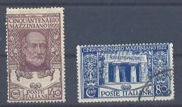 Italy 50 Years Since Mazziniano Death 1922 MH,USED - Altri & Non Classificati