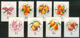 HUNGARY - 1964.Peaches(Flower,Fruit ) Cpl.Set MNH! - Neufs