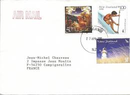 Lettre   Nouvelle Zelande  2008  (2)  Phare - Storia Postale