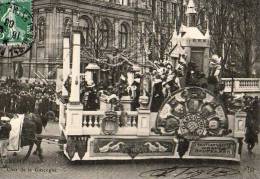 Midi Pyrénées  Gascogne  Mi-Carême De Paris 1908   Char De La Gascogne  Chateau Lafitte Graves Sauternes - Midi-Pyrénées