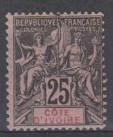 Cote D´Ivoire: Yvert 8, MH/*, CV Maury € 26 - Unused Stamps