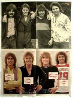 2 Kleine Poster Von Smokie - Rückseiten : Gruppe Knack + Cliff Richard   , Aus Bravo Ca. 1982 - Posters
