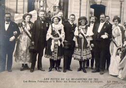 Paris 75  Fêtes De La Mi-Carême 1911   Les Reines Tchèques - Konvolute, Lots, Sammlungen