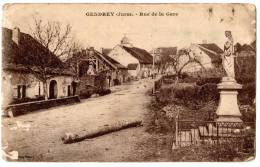 Gendrey, Rue De La Gare - Gendrey
