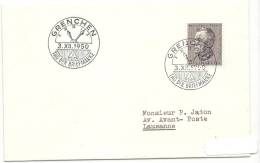 1950 Brief Tag Der Briefmarke - Cartas & Documentos