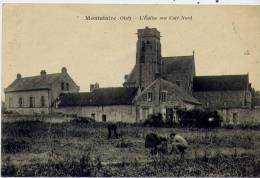 60 - MONTATAIRE (oise) - L'Eglise Vue Côté Nord - Montataire