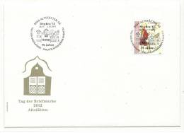 2012 Tag Der Briefmarke Brief  Vollstempel Aus Bogenmarken! - Cartas & Documentos