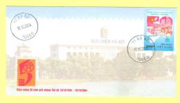 Vietnam: 50th Anniv. Of Hanoi Capital Liberation - 2004 FDC - Other & Unclassified