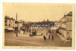 LANGON - N° 40 - PLACE ET ALLEES MAUBEC - Langon