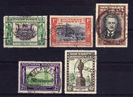 Southern Rhodesia - 1940 - British South Africa Co Golden Jubilee (Part Set) - Used - Rhodésie Du Sud (...-1964)