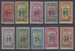 Tunesie: Yvert 110-119  MH/*, Maury CV €  105 - Unused Stamps