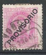 PORTUGAL-1892-1893, D.Luis I. Sobrecargas «PROVISÓRIO»  20 R.  P. Porc.  D. 11 3/4x12  (Sob. C)   (o)  MUNDIFIL  Nº 85 - Used Stamps