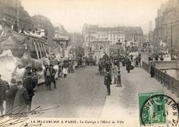 Paris 75  Fêtes De La Mi-Carême 1913    Le Cortège A L' Hotel De Ville - Lots, Séries, Collections