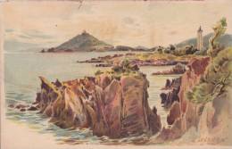 ¤¤  -   Illustrateur  " E. LESSIEUX "  -  La Corniche De L'Esterel   -  ¤¤ - Lessieux