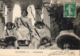 Paris 75  Fêtes De La Mi-Carême 1912    Le Char De  L'Estudiantina - Konvolute, Lots, Sammlungen