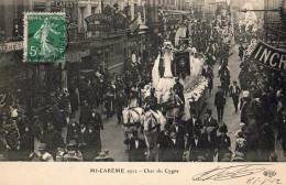 Paris 75  Fêtes De La Mi-Carême 1912    Char  Du Cygne - Sets And Collections