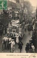 Paris 75  Fêtes De La Mi-Carême 1912    Char  De La Gourmandise - Lots, Séries, Collections