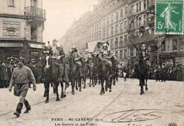 Paris 75  Fêtes De La Mi-Carême 1910    Les  Gaulois Et Des Francs - Lots, Séries, Collections