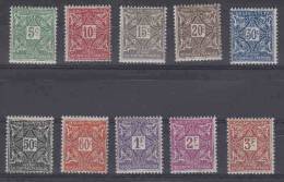 AOF  Yv Nr Timbre Tax 11 - 20 MH/*, Cat Val Maury € 56 - Nuevos