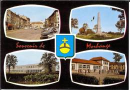 57 - Moselle - MORHANGE - Place De La République - Monument Aux Morts - Ecole De Filles - Format  10,4  X  14,7 - Morhange