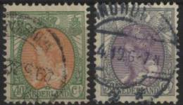 Netherlands 1908-29. 3 Stamps - Gebraucht