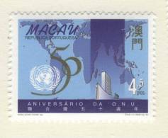 1995 MACAO 50 ANNI.OF UN 1V - Unused Stamps