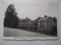 Cpa Champlon Ardennes Grande Route Nationale N° 4 Le Tayen - BE01 - Other & Unclassified