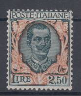 Italy King Vittorio Emanuele 2.50 Lire Mi#243 1926 MNH ** - Neufs