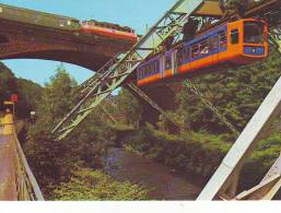 Schwebebahn Wuppertal Sonnborner Brücke - Wuppertal