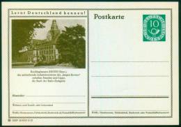 Bund BPK  1953  Mi: P 17  14-071  Recklinghausen - Rathaus - Postales Ilustrados - Nuevos