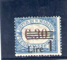 SAN MARINO 1936-9 SEGNATASSE ** - Timbres-taxe