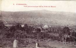 CPA (ETHIOPIE)   HARAR  Vue Panoramique De La Ville - Ethiopie