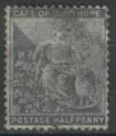 CAPE OF GOOD HOPE 1871 1/2d Grey-black SG28 U HS63 - Cap De Bonne Espérance (1853-1904)