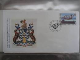 Cyprus 1992 International Maritime And Shipping Conference FDC - Briefe U. Dokumente