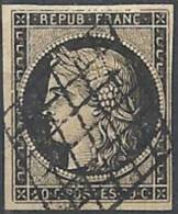 1849 FRANCIA USATO CERERE 20 CENT - FR627 - 1849-1850 Ceres