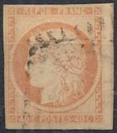 1849 FRANCIA USATO CERERE 40 CENT - FR627 - 1849-1850 Cérès