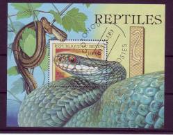 Bénin YV BF57 O 1999 Serpent - Serpents