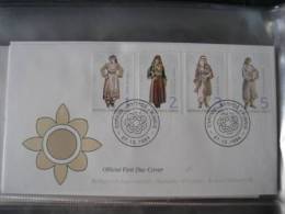 Cyprus 1994 8th Definitive Issue For Cypriot Costumes FDC - Brieven En Documenten