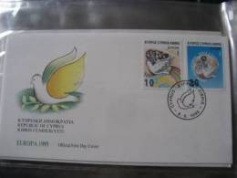 Cyprus 1995 Europa  FDC - Cartas