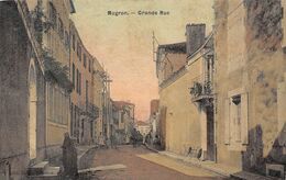 Mugron     40      Grande Rue   Carte Toilée , (décollée Mais Bon état Général Voir Scan) - Andere & Zonder Classificatie