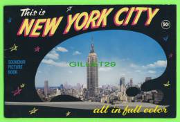 LIVRES - THIS IS NEW YORK CITY, NY  ALL IN FULL COLOR - 28 PAGES - - North America