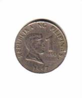 PHILIPPINES    1  PISO  1997  (KM# 269) - Filipinas