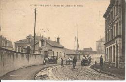 Cpa, Homécourt-Joeuf (M.-et-M.), Entrée De L´Usine De La Marine, Bien Animée - Homecourt