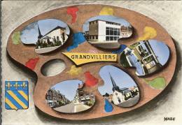 60 - GRANVILLIERS - Multivues - Semi Moderne Gd Format - Grandvilliers