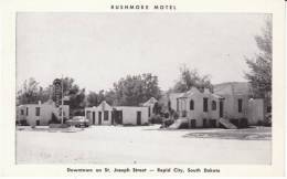 Rapid City SD South Dakota, Rushmore Motel, Lodging, Auto, C1940s Vintage Postcard - Rapid City